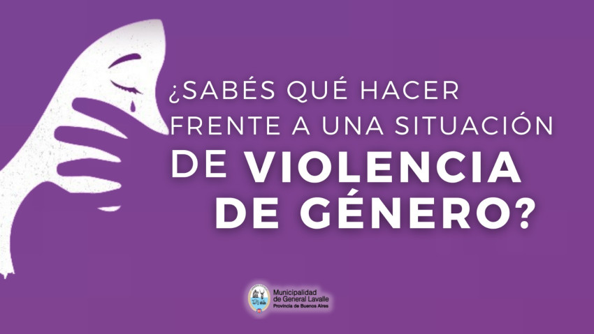 ¿Qué hacer si conocés a una persona que sufre violencia de género?