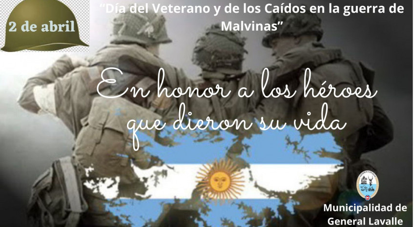 La Municipalidad de General Lavalle recuerda a los Héroes de Malvinas