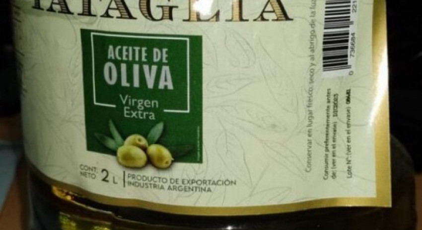 La ANMAT prohibió un aceite de oliva