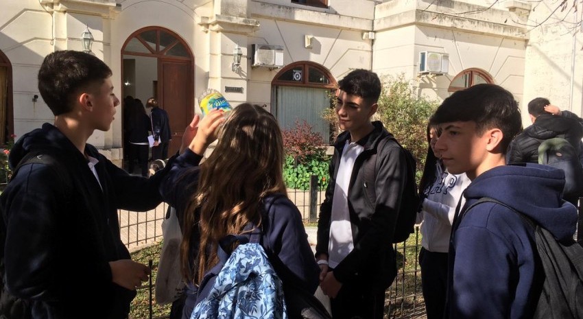 Alumnos de la Escuela Modelo de Santa Teresita visitaron General Laval