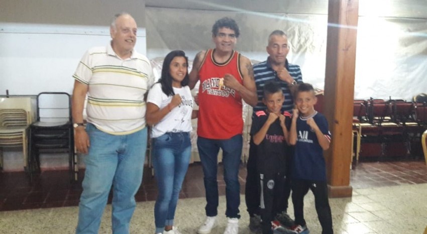 General Lavalle recibió la visita del ex campeón mundial de Boxeo Jo