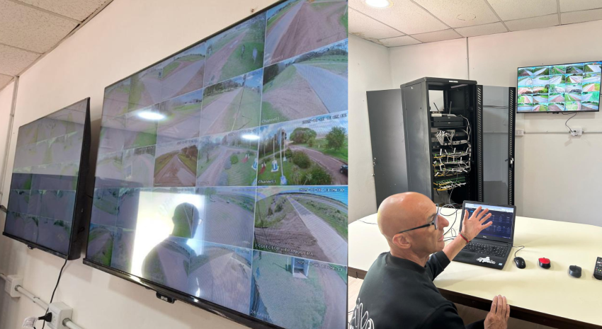 Fue inaugurado el nuevo Centro de Monitoreo del Paraje Pavón