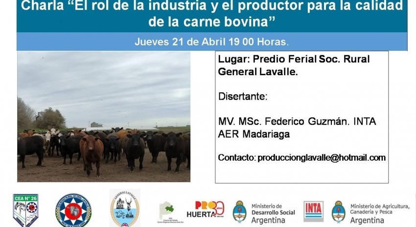 Este jueves habrá una charla sobre