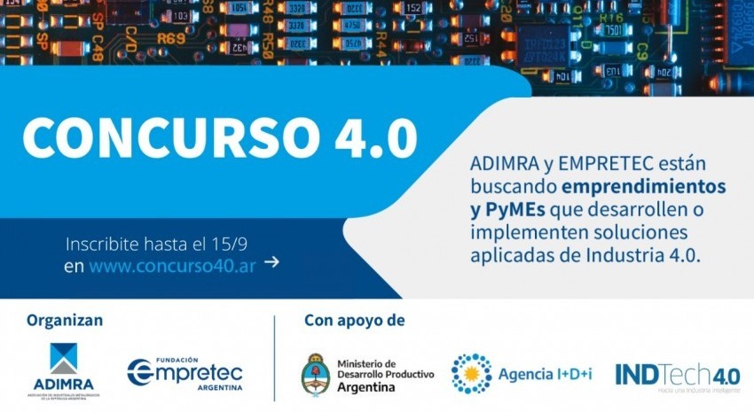 Hasta hoy habrá tiempo de anotarse al Concurso 4.0 para Pymes