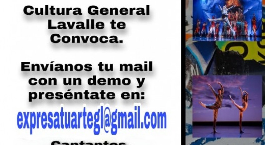 Lavalle arma el catálogo de artistas regionales para contrataciones f
