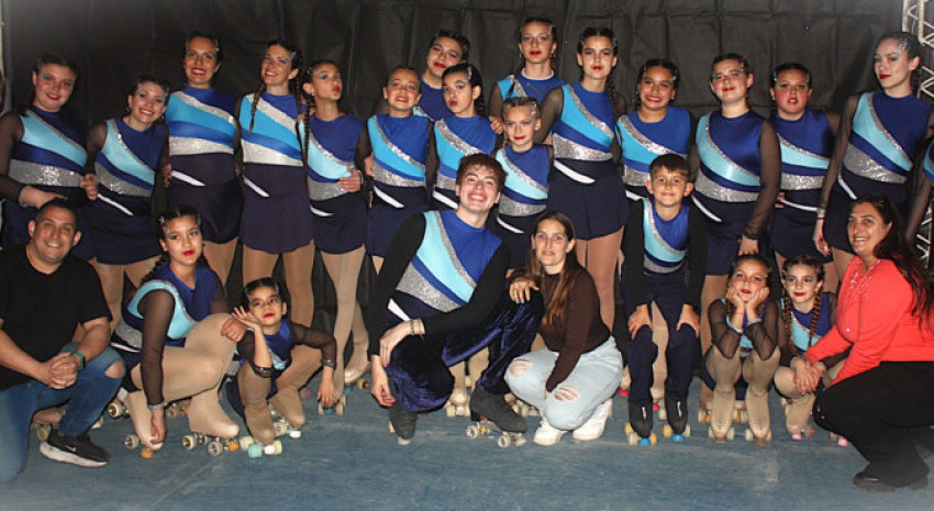 Patín artístico de Paraje Pavón brilló en el show “Uniendo Pasio