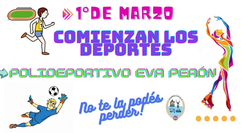 Este lunes iniciarán las actividades deportivas en el Polideportivo E