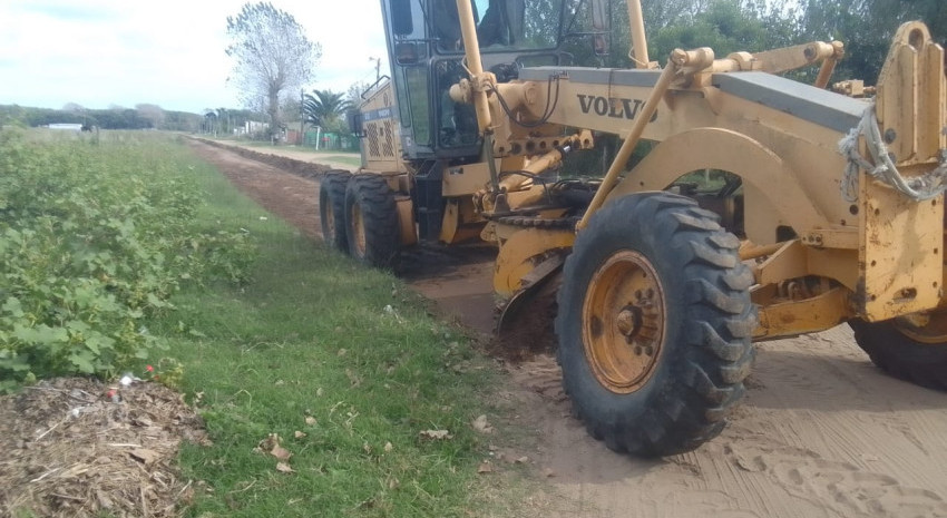 El municipio realizó trabajos de mantenimiento en Casco Urbano y Para
