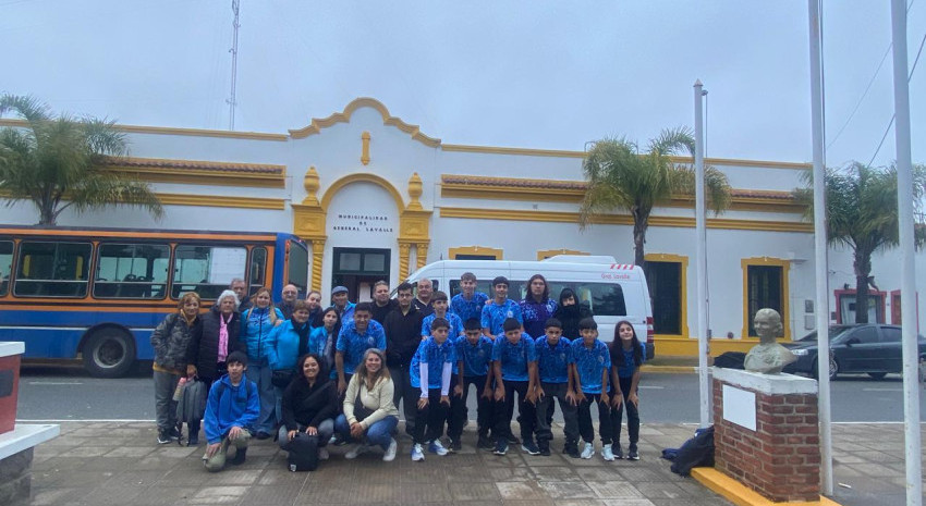 JUEGOS BONAERENSES: Lavalle rumbo a Mar del Plata para disputar la eta