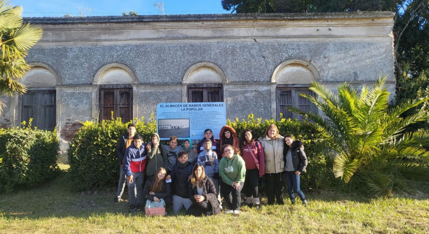 Estudiantes recorrieron los Caminos Rurales en una experiencia educati