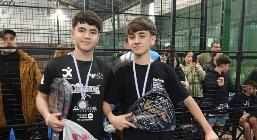 Genaro Iori se consagró campeón provincial de pádel en Mar del Plat