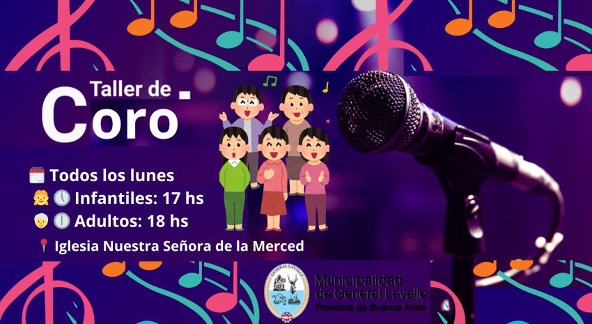 Esta tarde iniciará el nuevo Taller de Coro en la Iglesia Nuestra Se