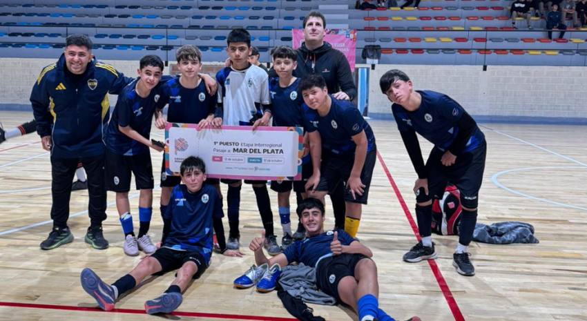 JUEGOS BONAERENSES: El futsal Sub 14 de Lavalle clasificó a la final 