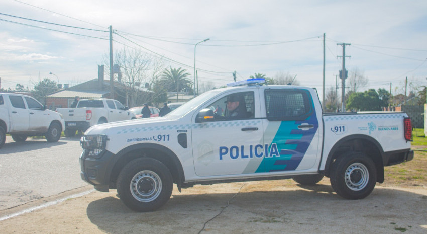 Lavalle incorporó dos nuevos patrulleros para reforzar la seguridad