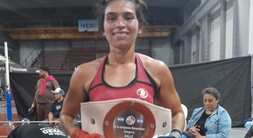 Boxeadora de Pavón participó de un festival en Necochea y se consagr