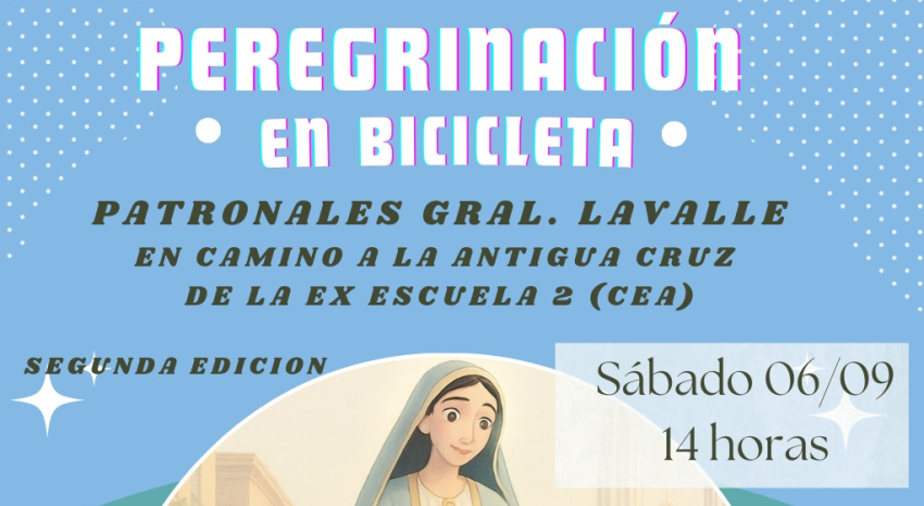 Segunda Bicicleteada Patronal en General Lavalle