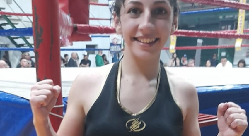 Boxeadora lavallense se consagró campeona provincial de títulos unif