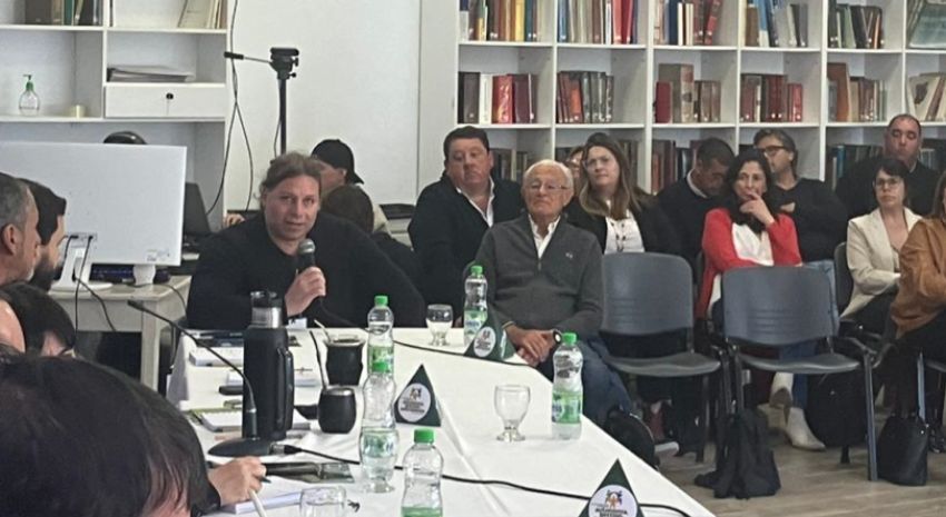 Nahuel Guardia estuvo presente en el encuentro Mercociudades y destac