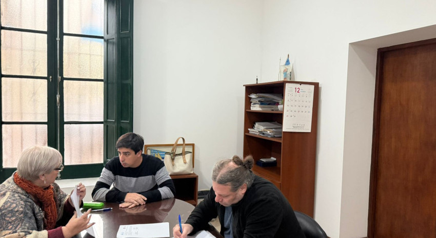 El municipio firmó un convenio con la Universidad Atlántida Argentin