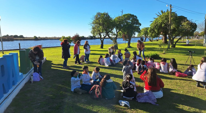 Educación ambiental en acción: Alumnos de la EEP N°1 visitaron la R