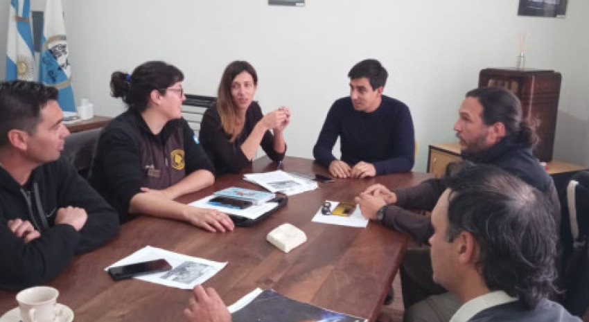 Este martes el municipio se reunió con los representantes del Parque