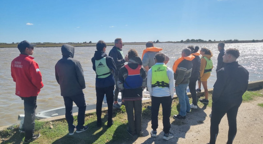 Alumnos del curso de “Timonel de Yate” rindieron el examen final