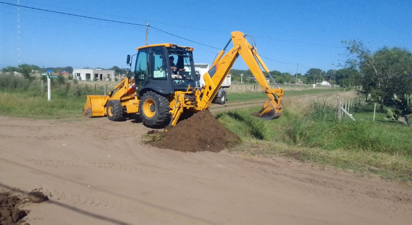 Mejoras y trabajo en el Paraje Pavón