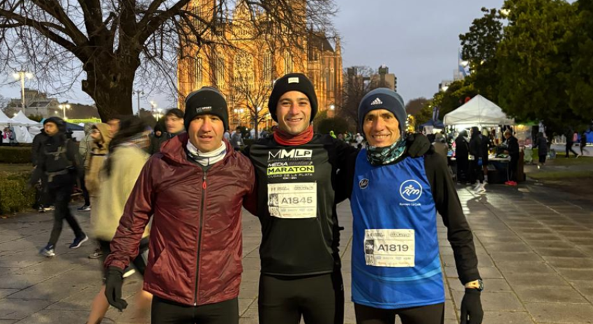 Lavallenses presentes en la Media Maratón de La Plata 2025