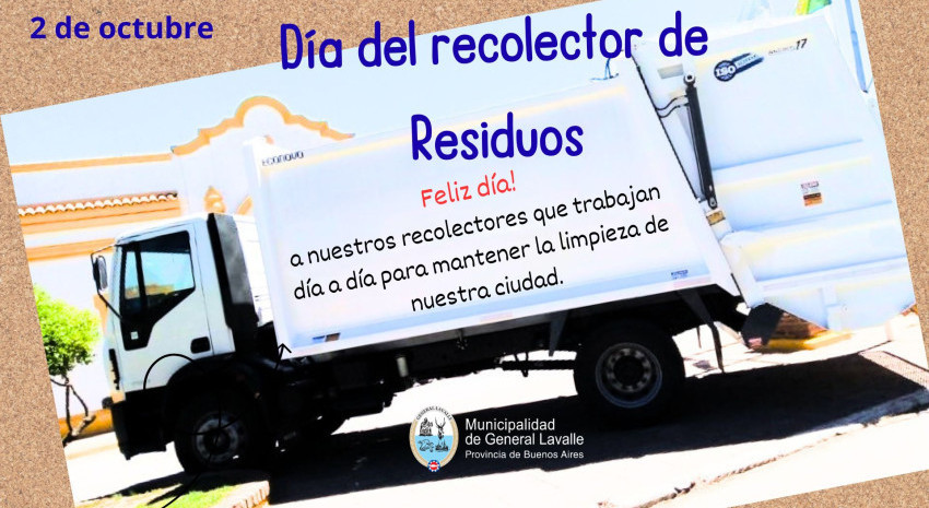 2 de octubre: Día del Recolector de Residuos