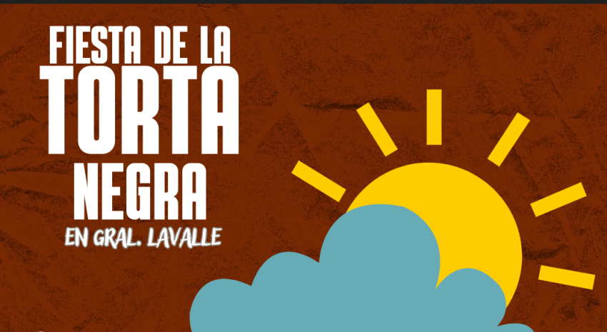 “FIESTA DE LA TORTA NEGRA”: ¿Cómo estará el tiempo durante el f