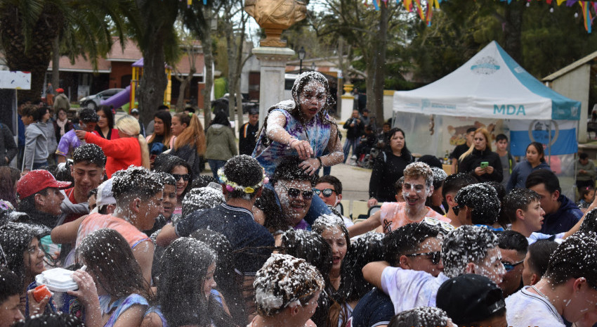 Así se festejó el Día de la Primavera y el Día del Estudiante en C