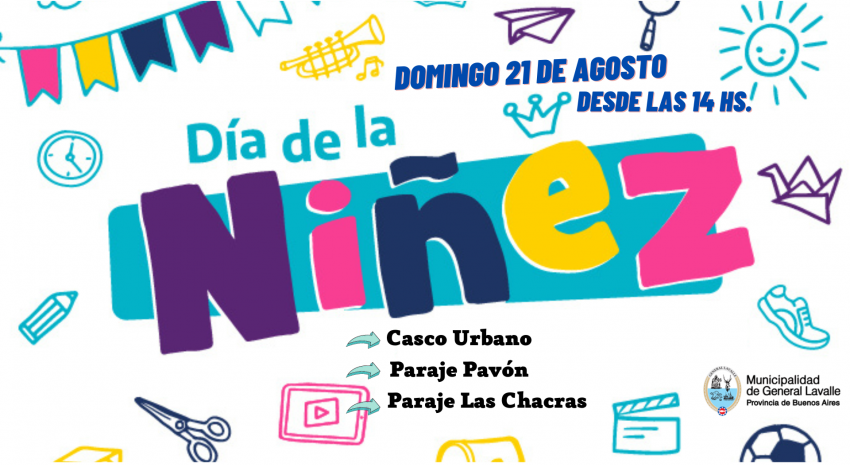 Este domingo se festejará el Día de la Niñez con muchas actividades