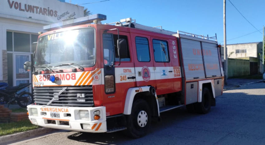 Adquirieron un camión de Bomberos