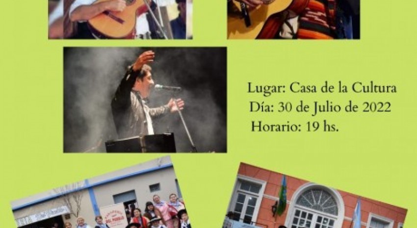 Este sábado se realizará la “Fiesta del Payador” en Casa de la