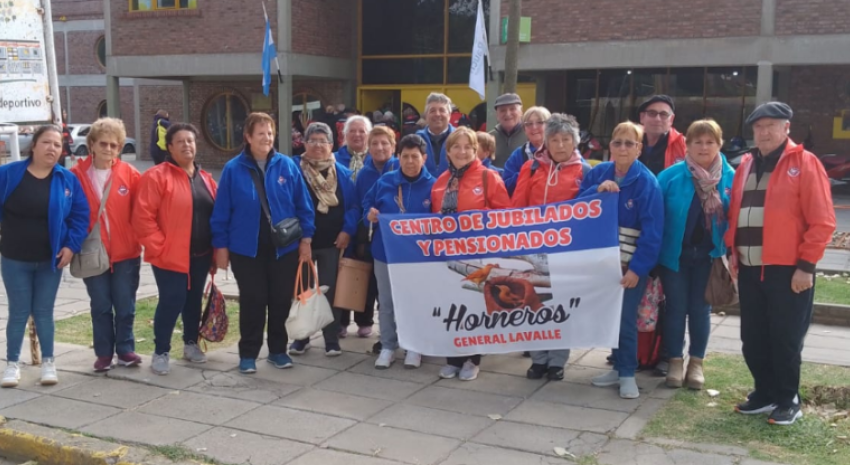 Lavalle participó el 15° Encuentro Regional de Abuelos en Rauch