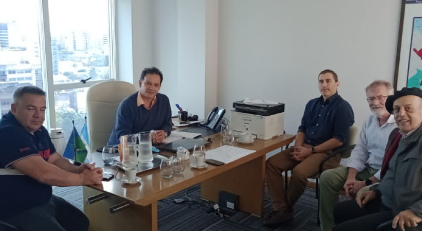 El intendente José Rodríguez Ponte se reunió con ABSA para tratar u
