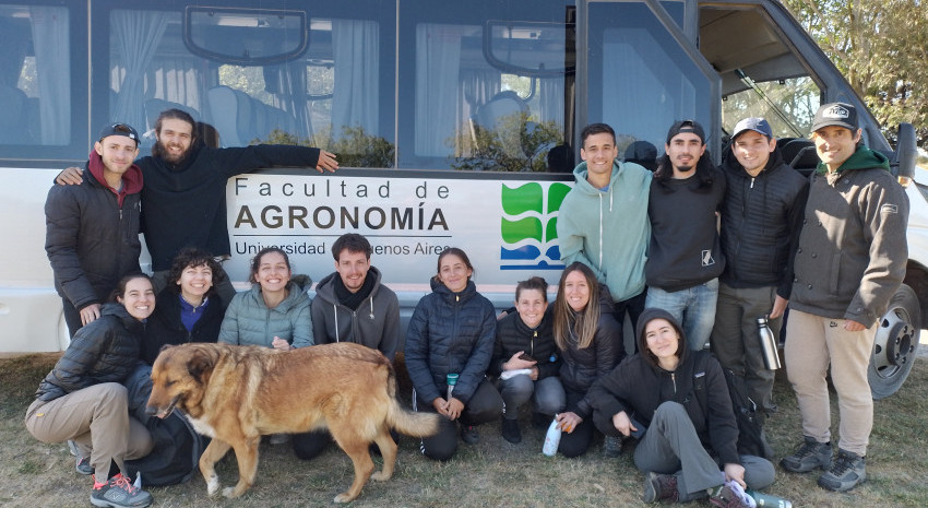 Alumnos de la Facultad de Agronomía de la UBA visitaron General Laval