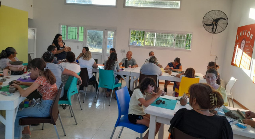 Finalizó el Taller de Artesanías en Lavalle