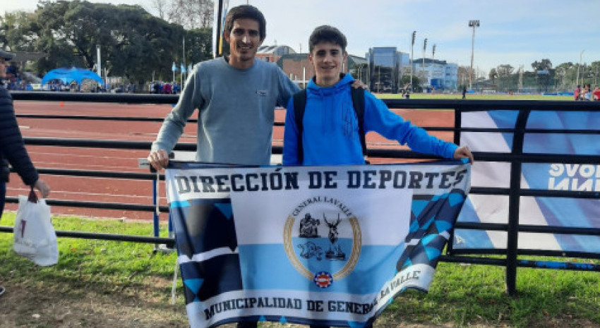 El atleta Wenceslao Martínez representó a General Lavalle en el Cam