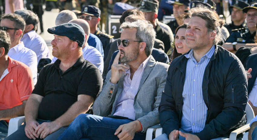 Nahuel Guardia participó del lanzamiento del Operativo de Sol a Sol e