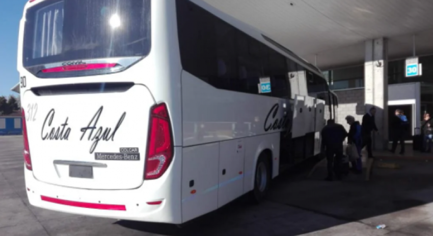 Te mostramos el recorrido completo del colectivo hacia Mar del Plata