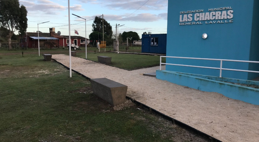 Avanzan las obras de refacción y remodelación en Las Chacras