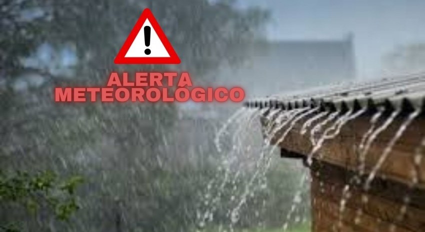 Rige alerta meteorológico por lluvias fuertes para esta noche y  maÃ
