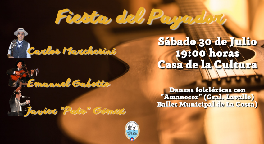 Este sábado se realizará la “Fiesta del Payador” en Casa de la C