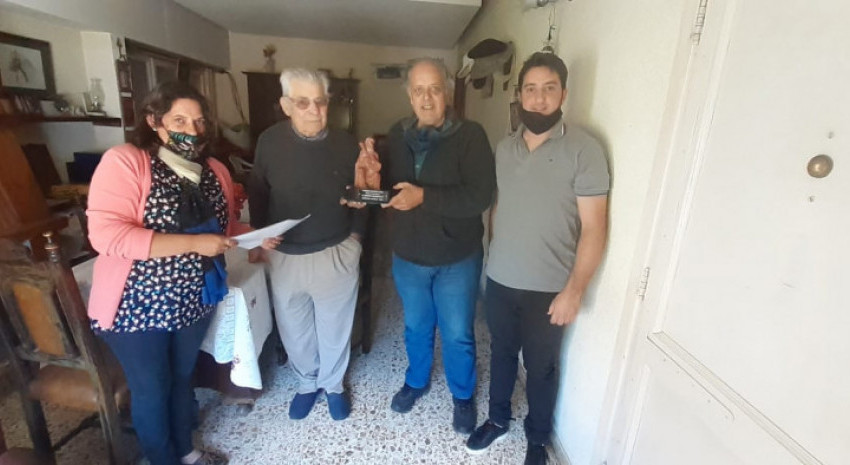 Entregaron a Alberto Cherrutti el Premio Santos Vega a la Personalidad