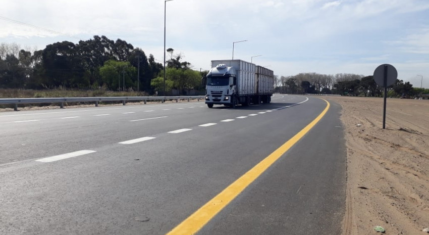 Quedará habilitada desde hoy la segunda calzada entre Lavalle y San C