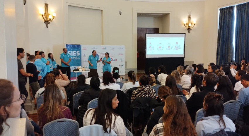 El intendente Nahuel Guardia participó del Congreso Provincial de Sal