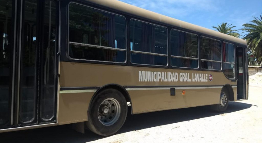 El transporte público entre San Clemente y Lavalle funcionará de lun